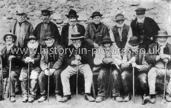 Old Villagers, St. Osyth, Essex. c.1905